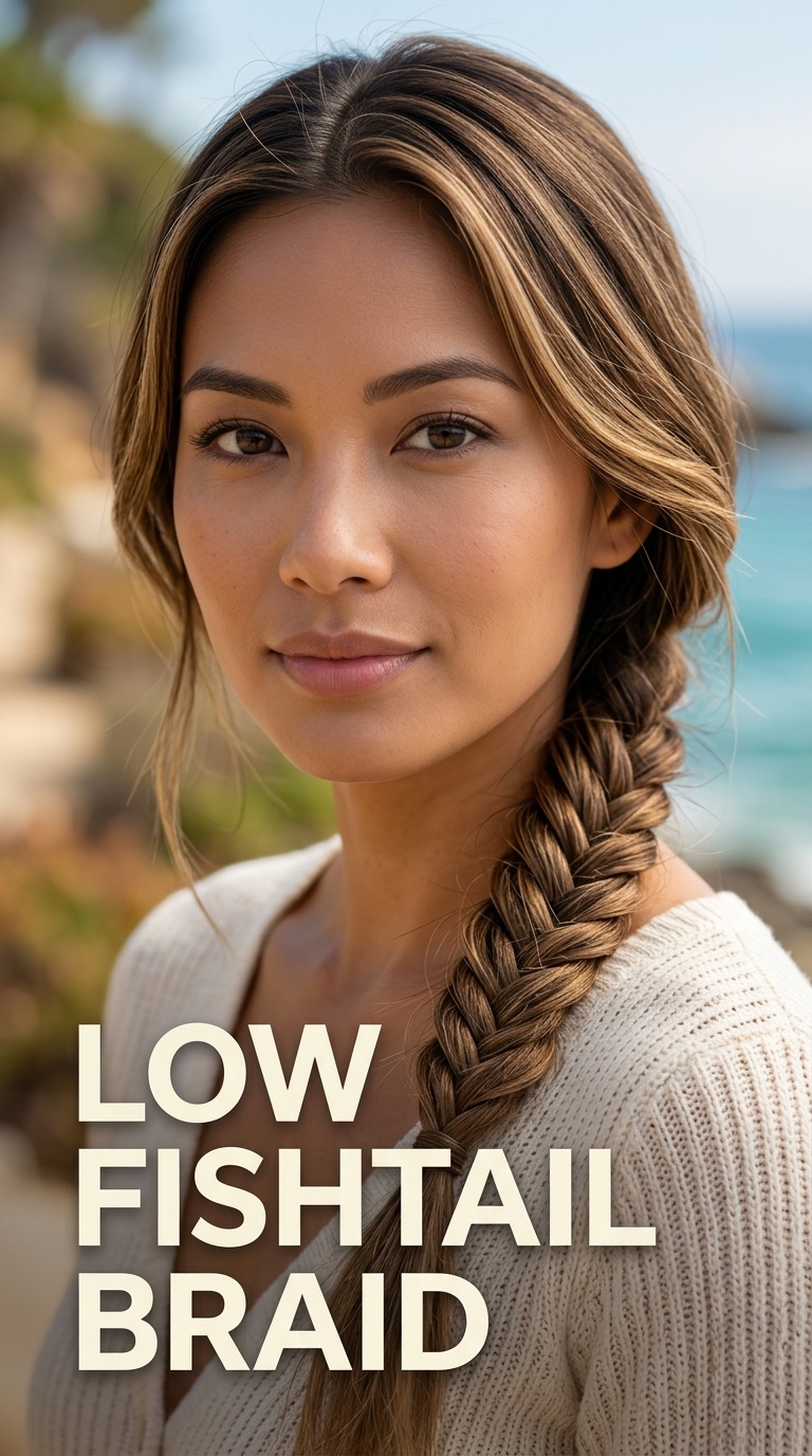 Low Fishtail Braid