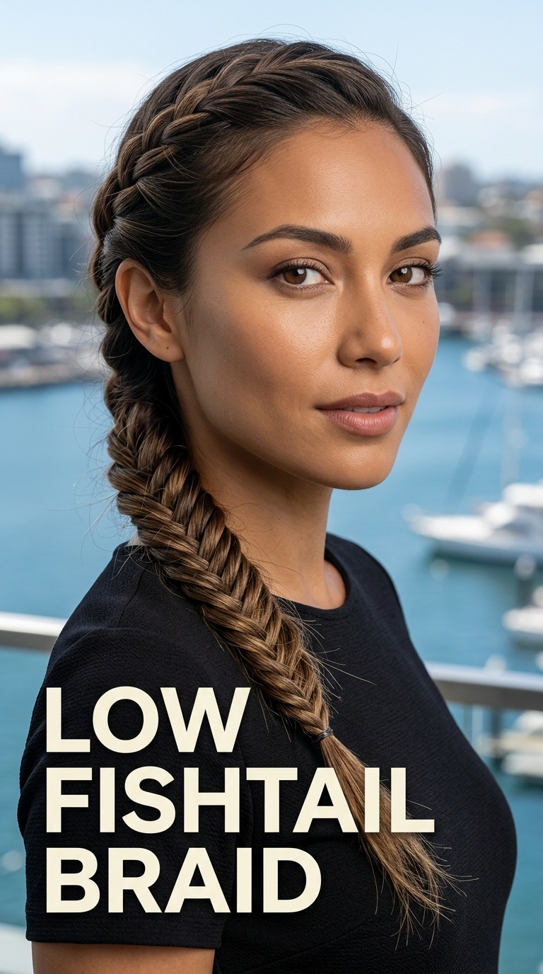 Low Fishtail Braid