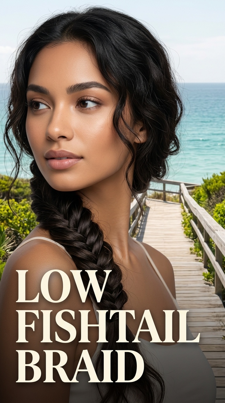 Low Fishtail Braid