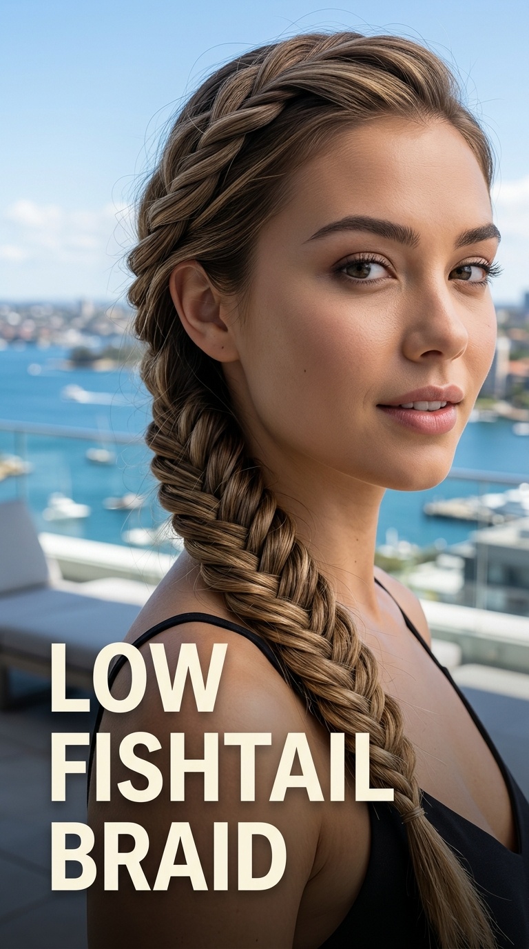 Low Fishtail Braid