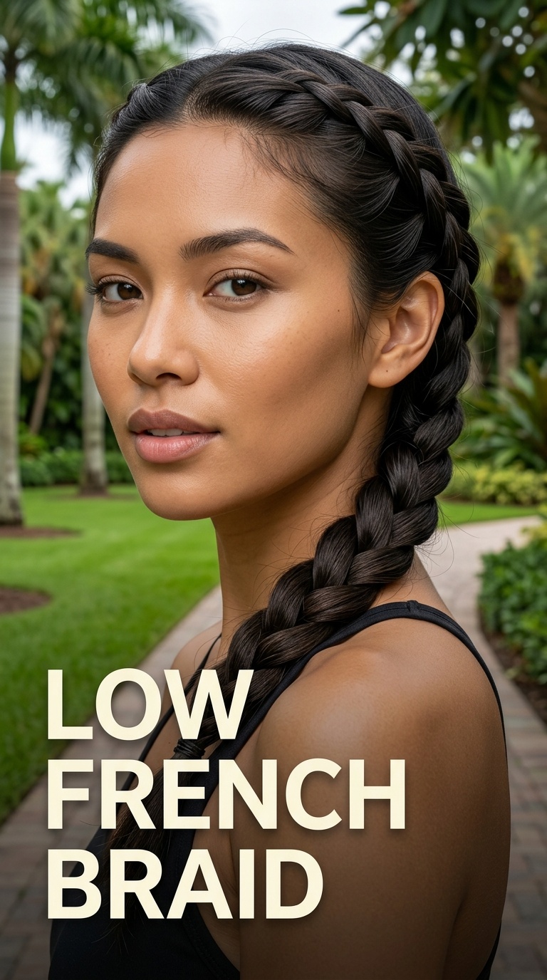 Low French Braid