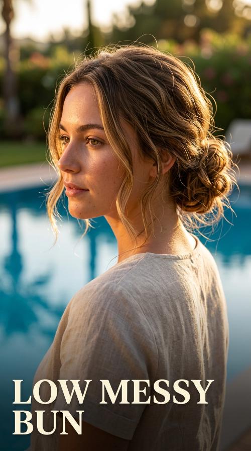 Low Messy Bun