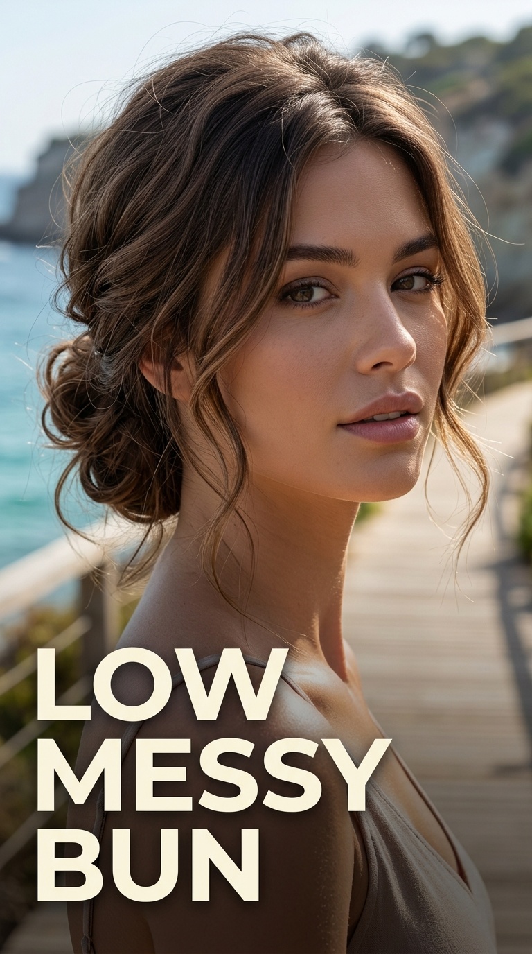 Low Messy Bun