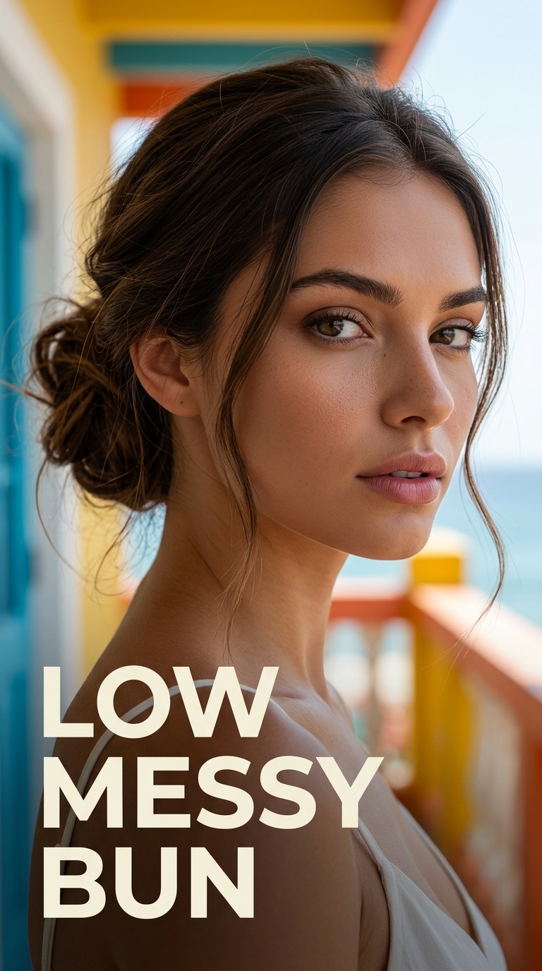 Low Messy Bun