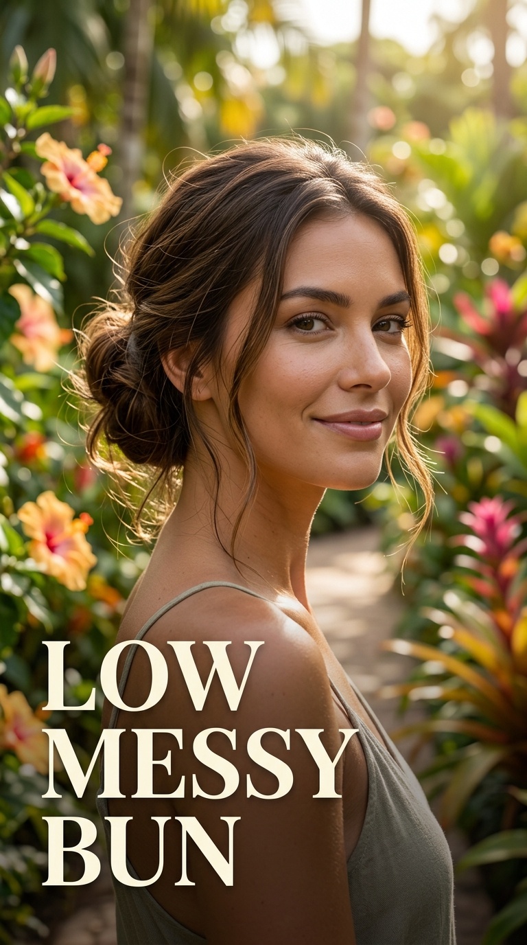 Low Messy Bun