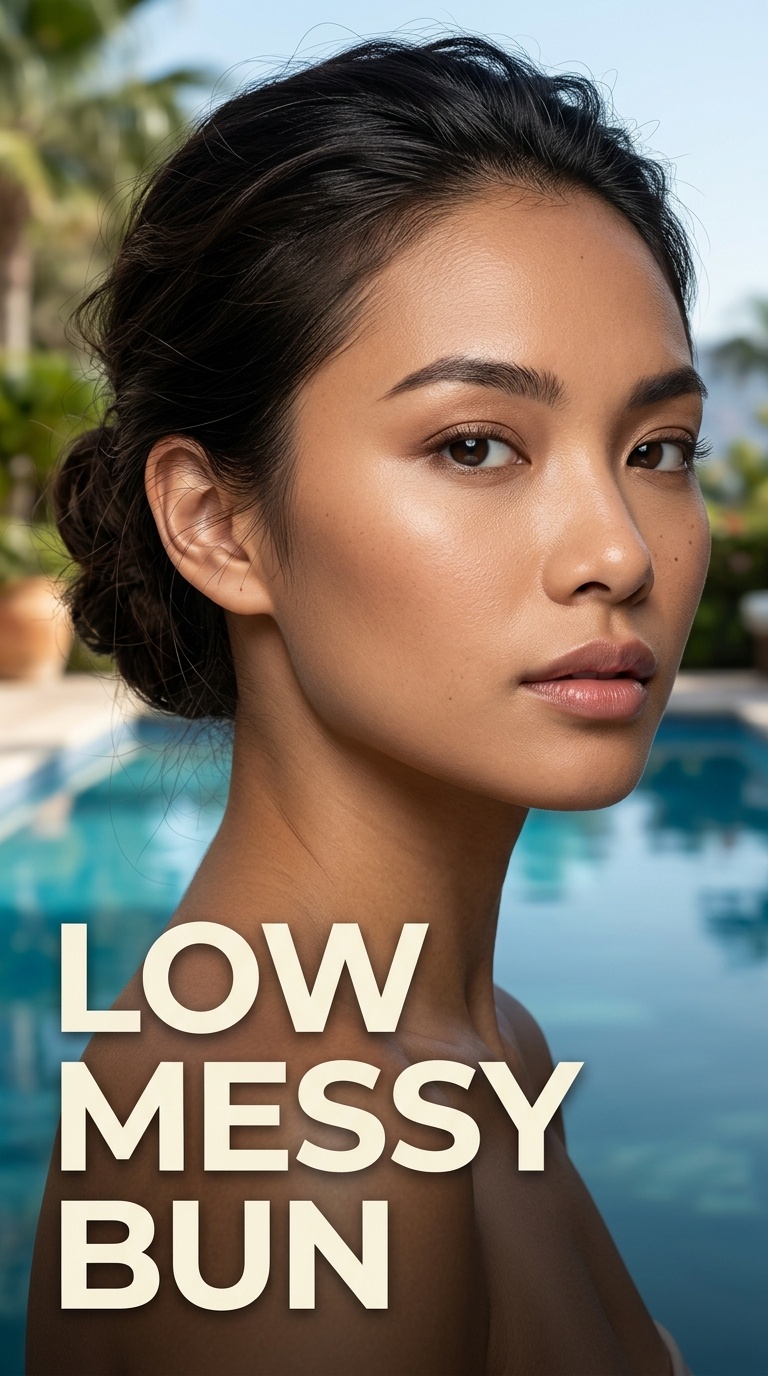 Low Messy Bun