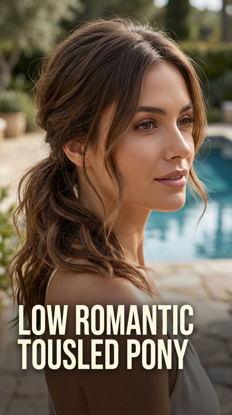 Low Romantic Tousled Pony