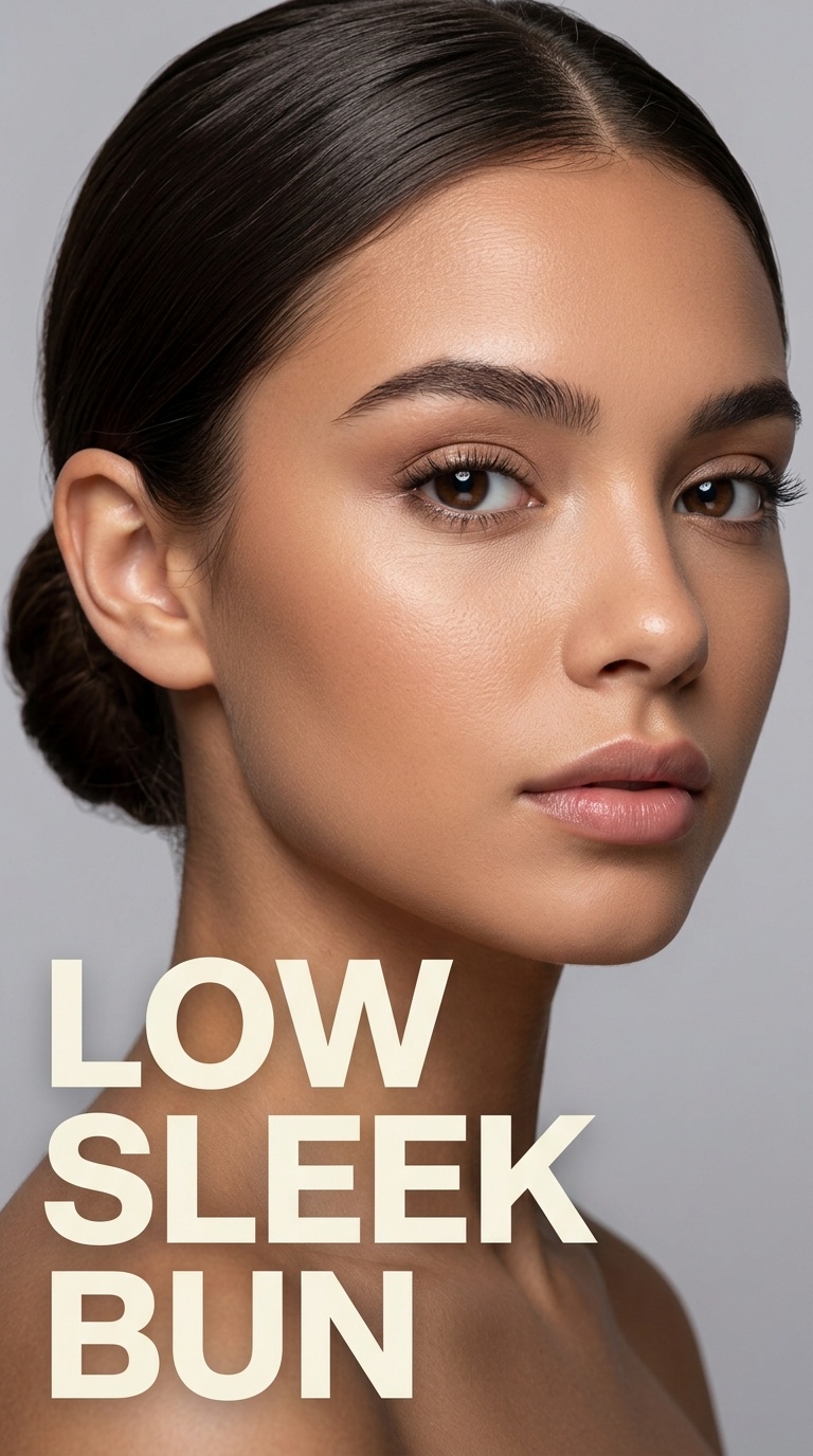 Low Sleek Bun