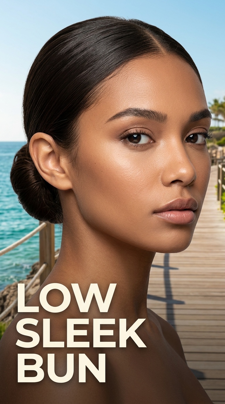 Low Sleek Bun