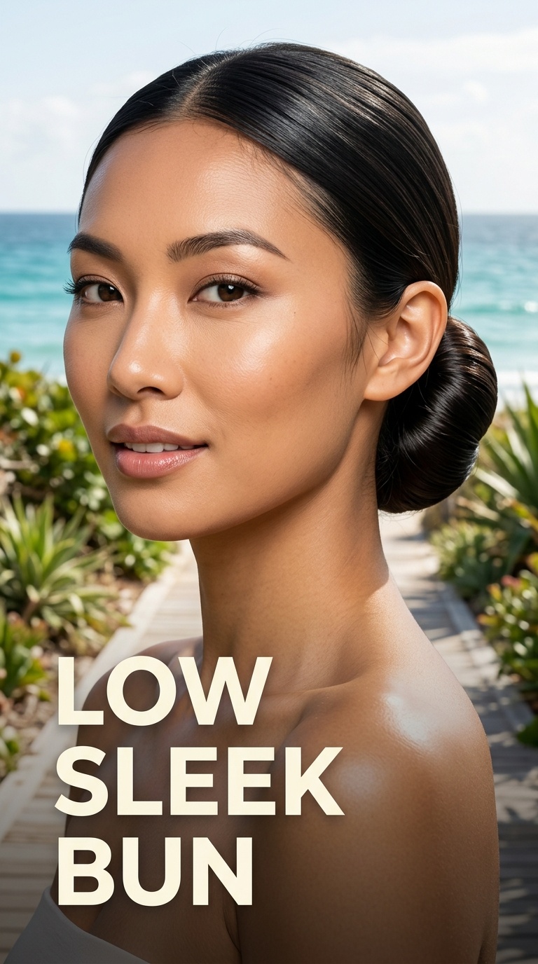 Low Sleek Bun