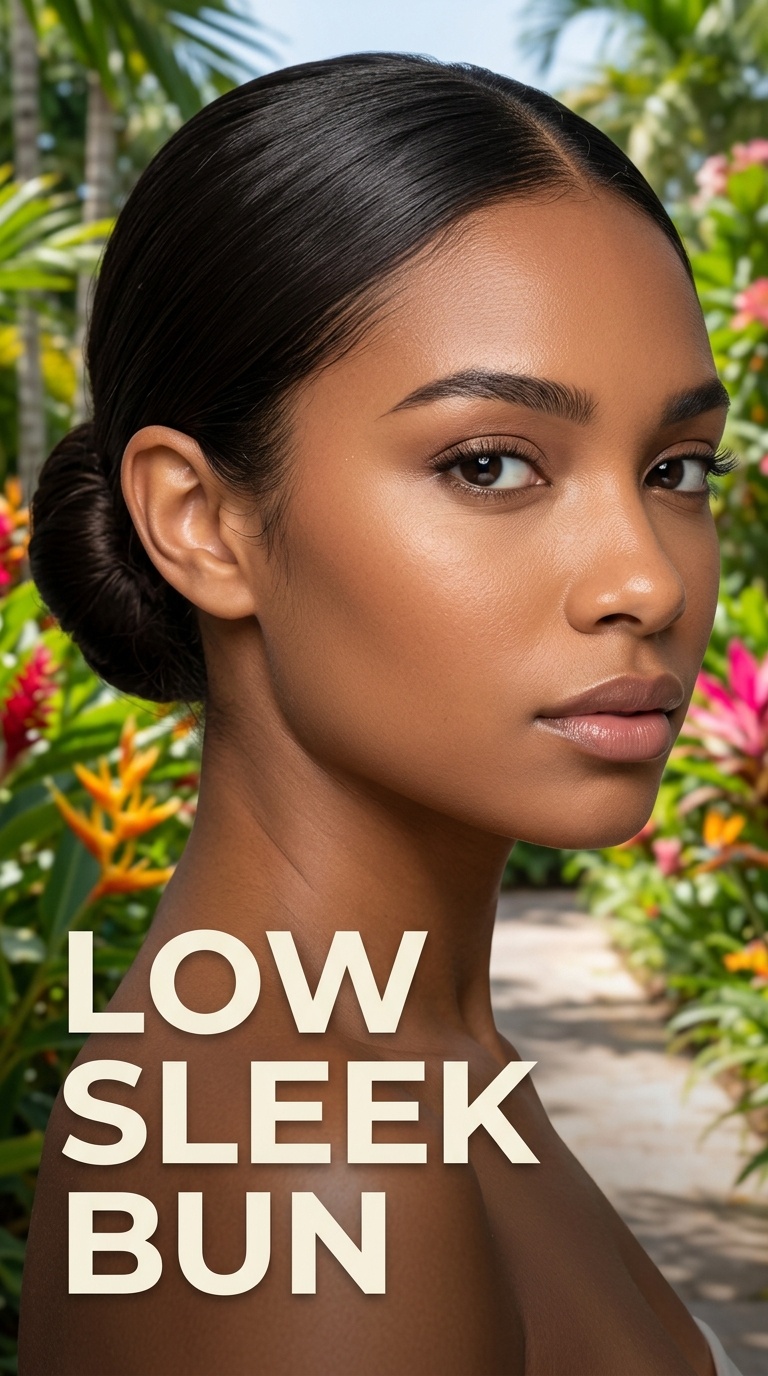 Low Sleek Bun