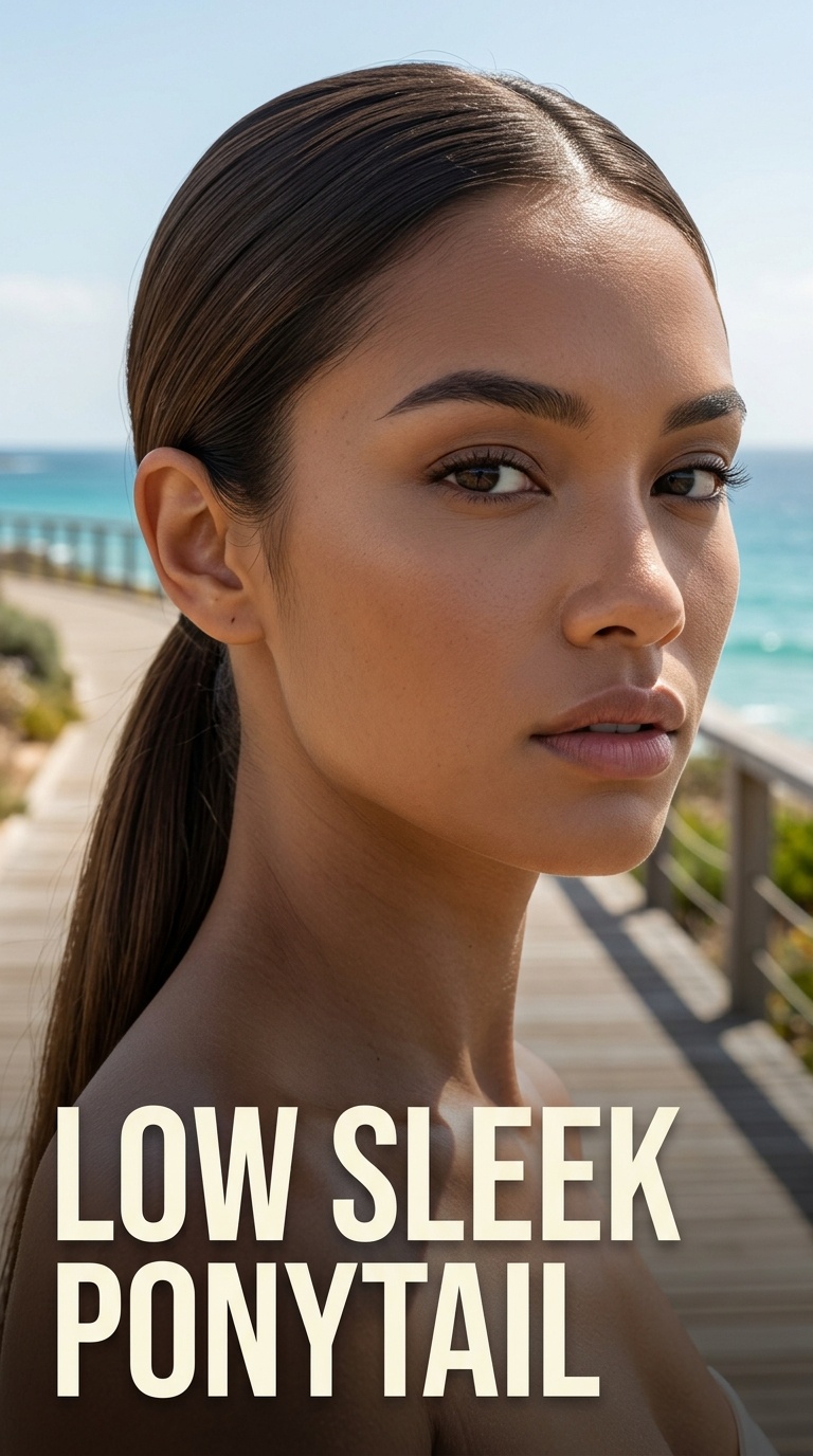 Low Sleek Ponytail