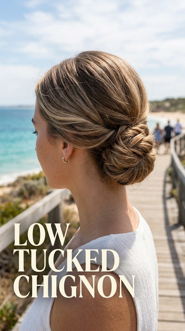 Low Tucked Chignon