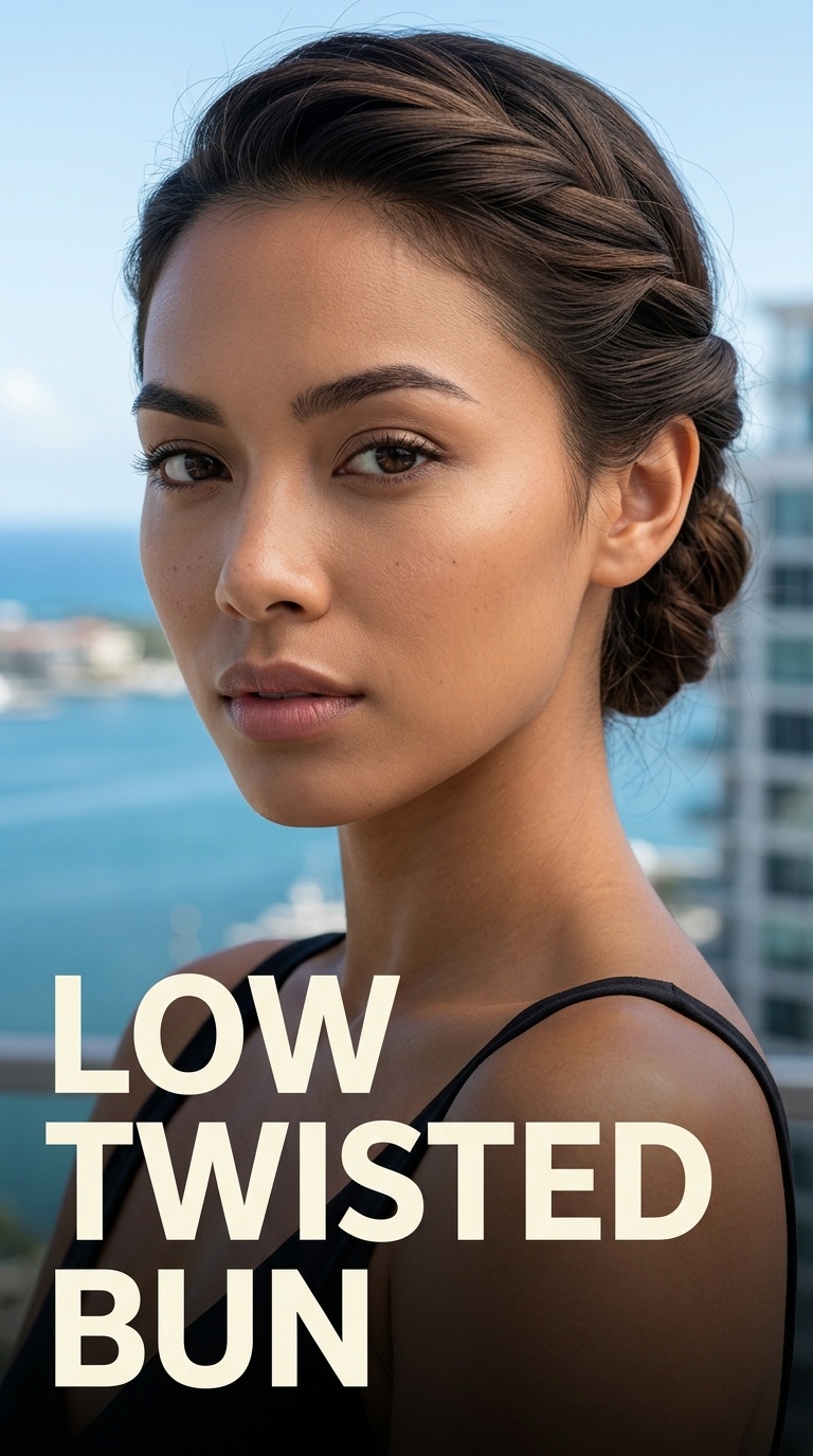 Low Twisted Bun