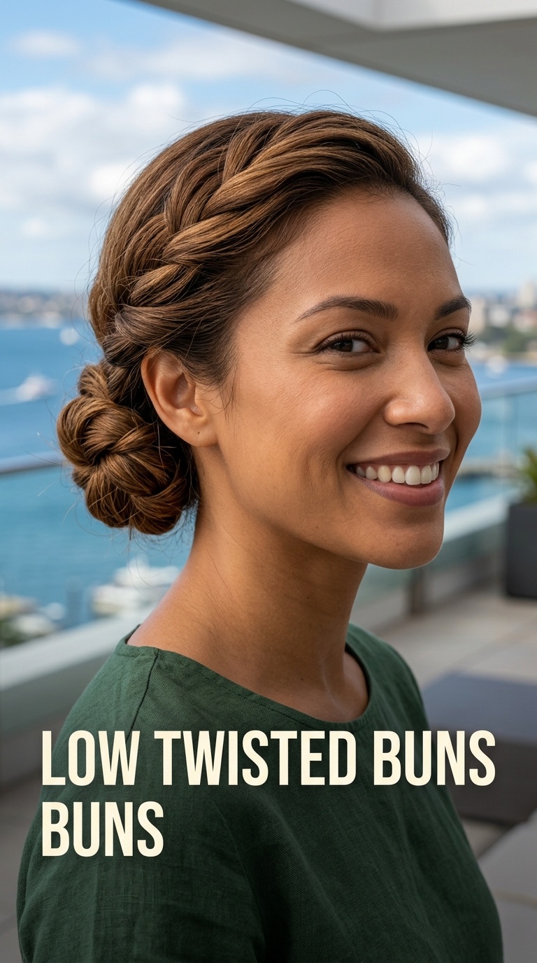 Low Twisted Buns