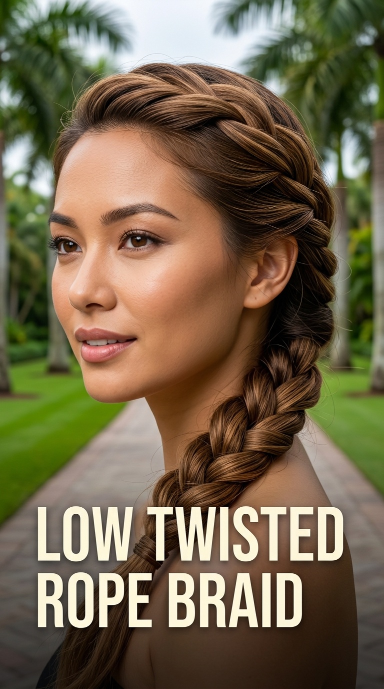 Low Twisted Rope Braid