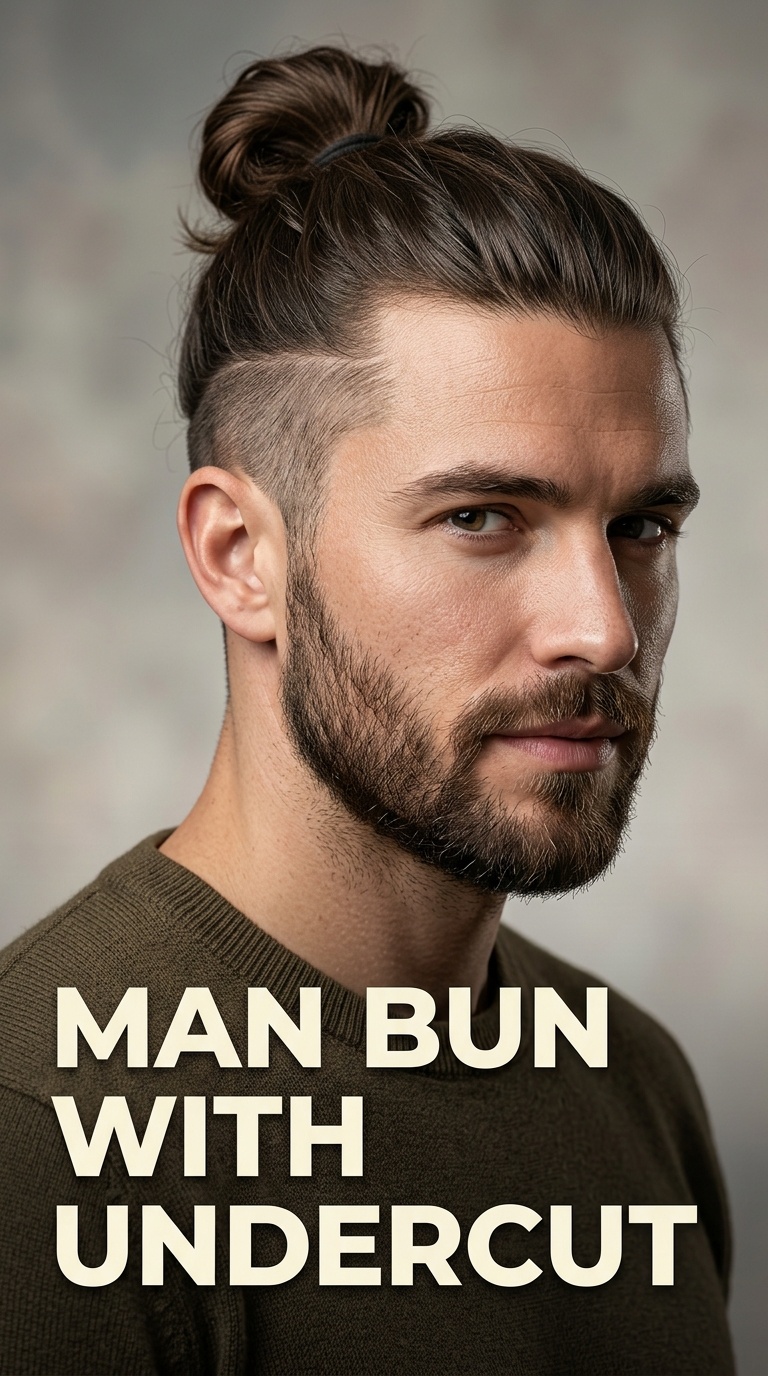 Man Bun with Undercut