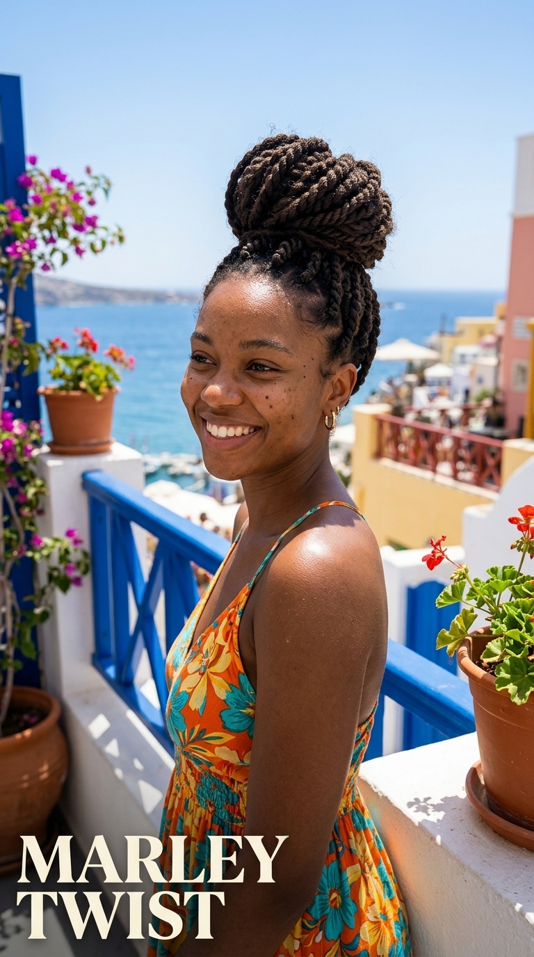 Marley Twist Top Knot