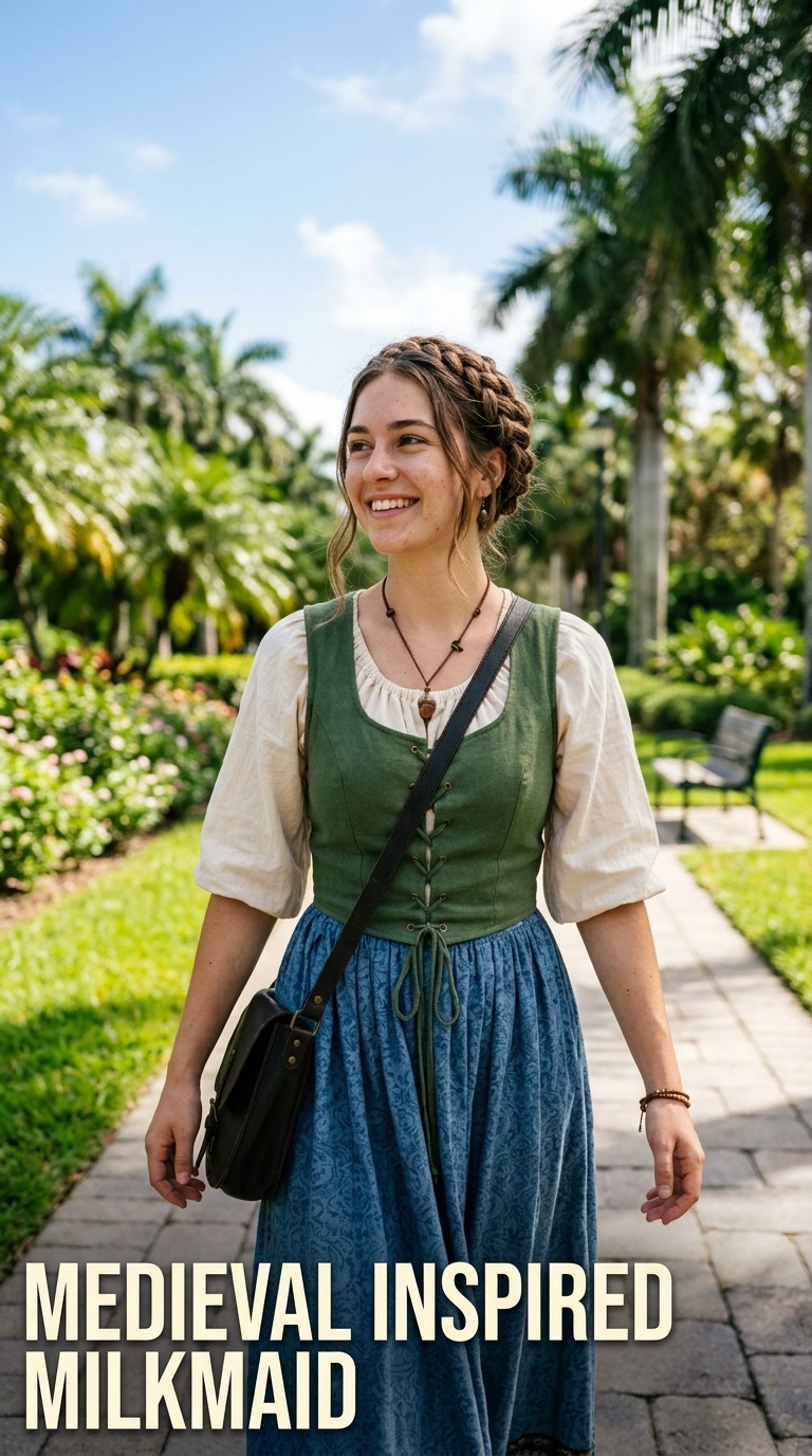 Medieval Inspired Milkmaid