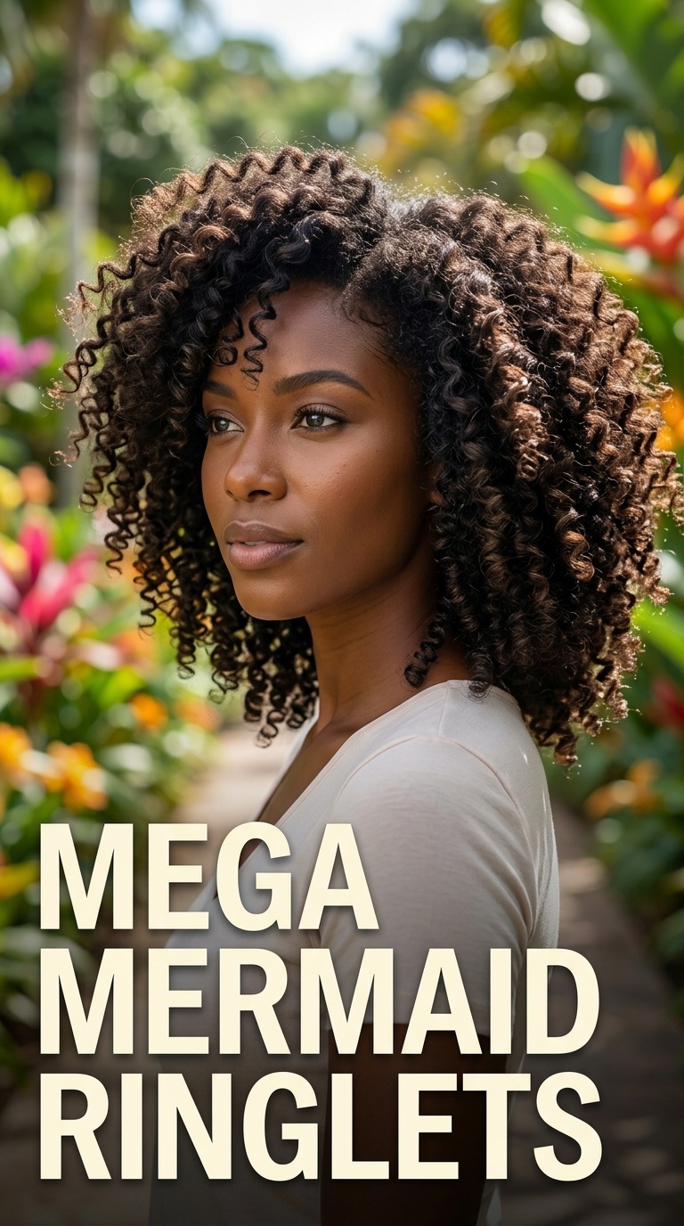 Mega Mermaid Ringlets