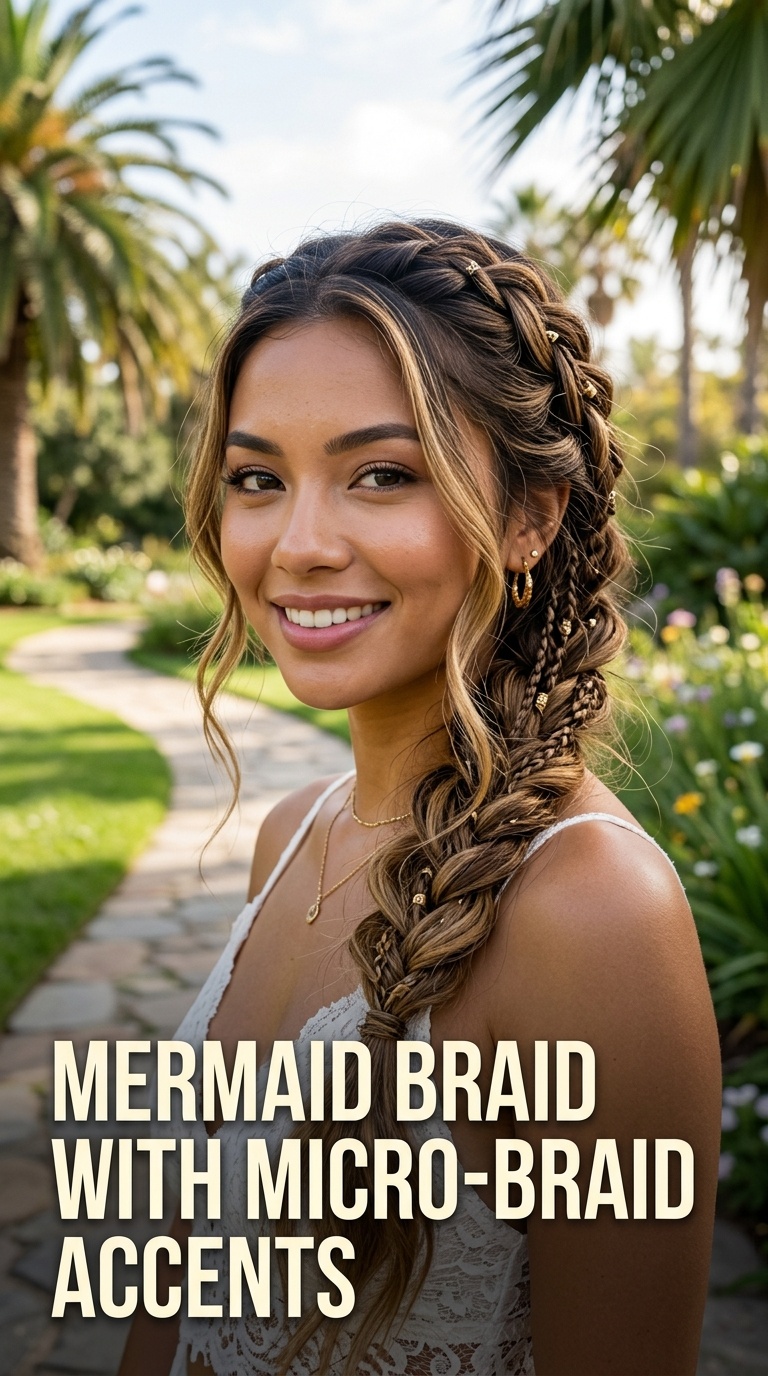 Mermaid Braid with Micro-Braid Accents