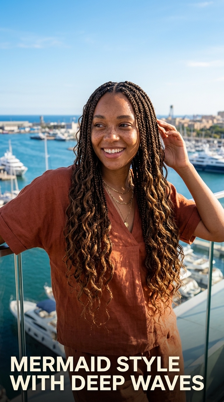 Mermaid Style with Deep Waves