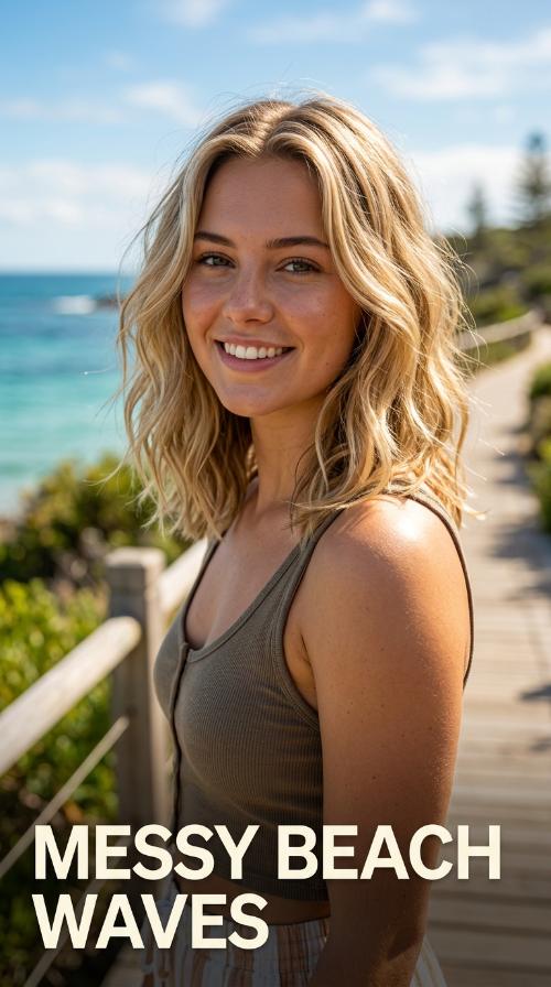Messy Beach Waves
