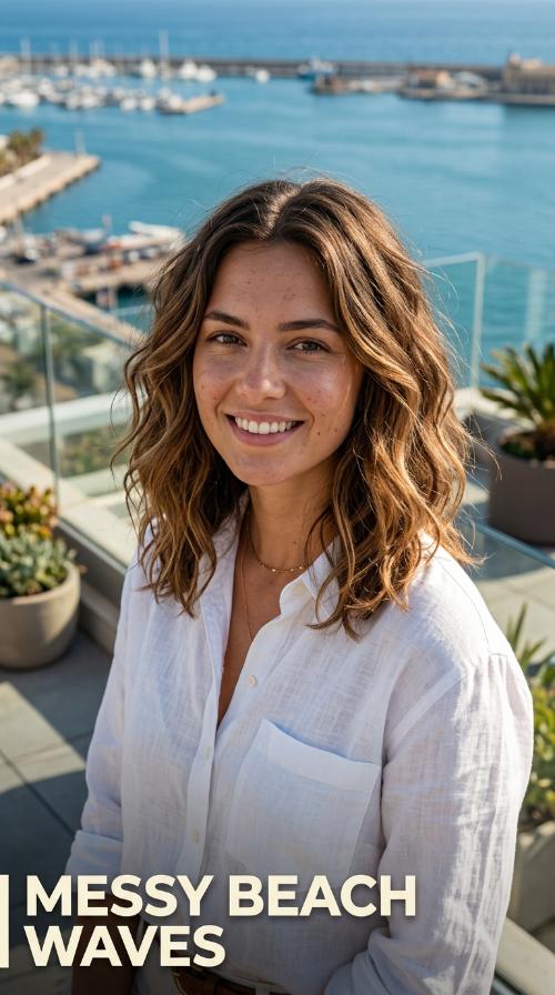 Messy Beach Waves