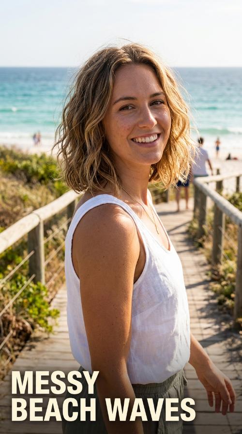 Messy Beach Waves