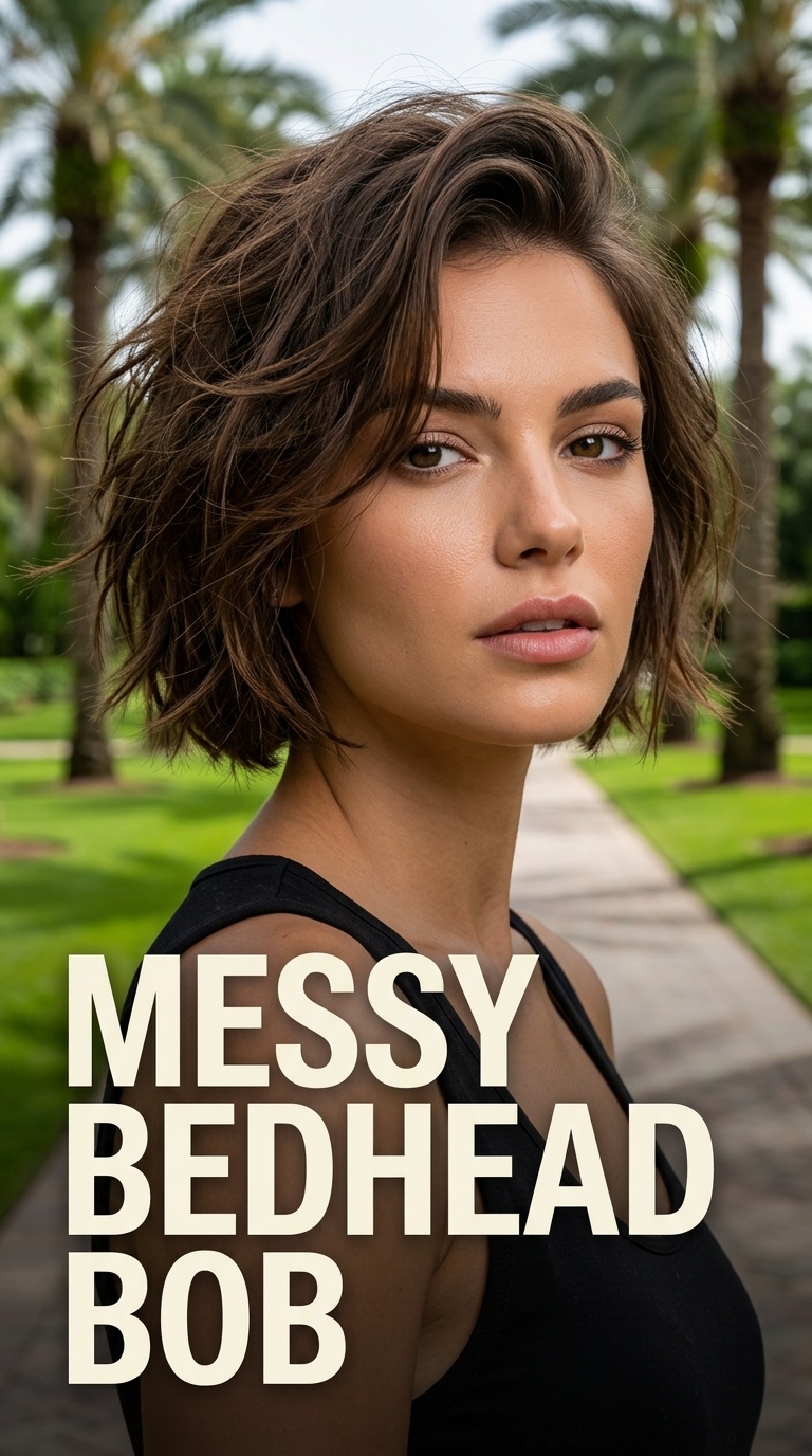 Messy Bedhead Bob