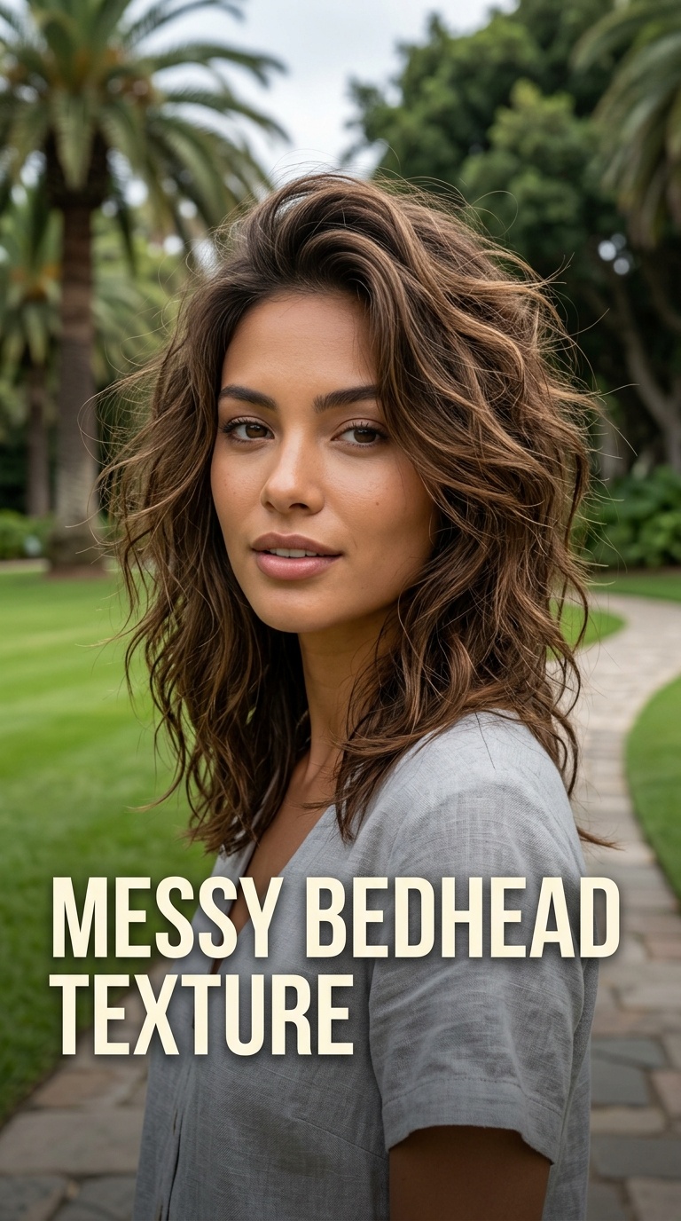 Messy Bedhead Texture