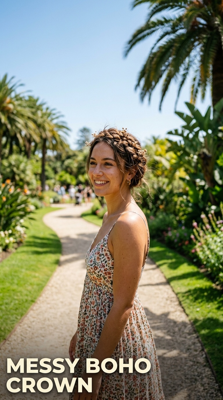 Messy Boho Crown