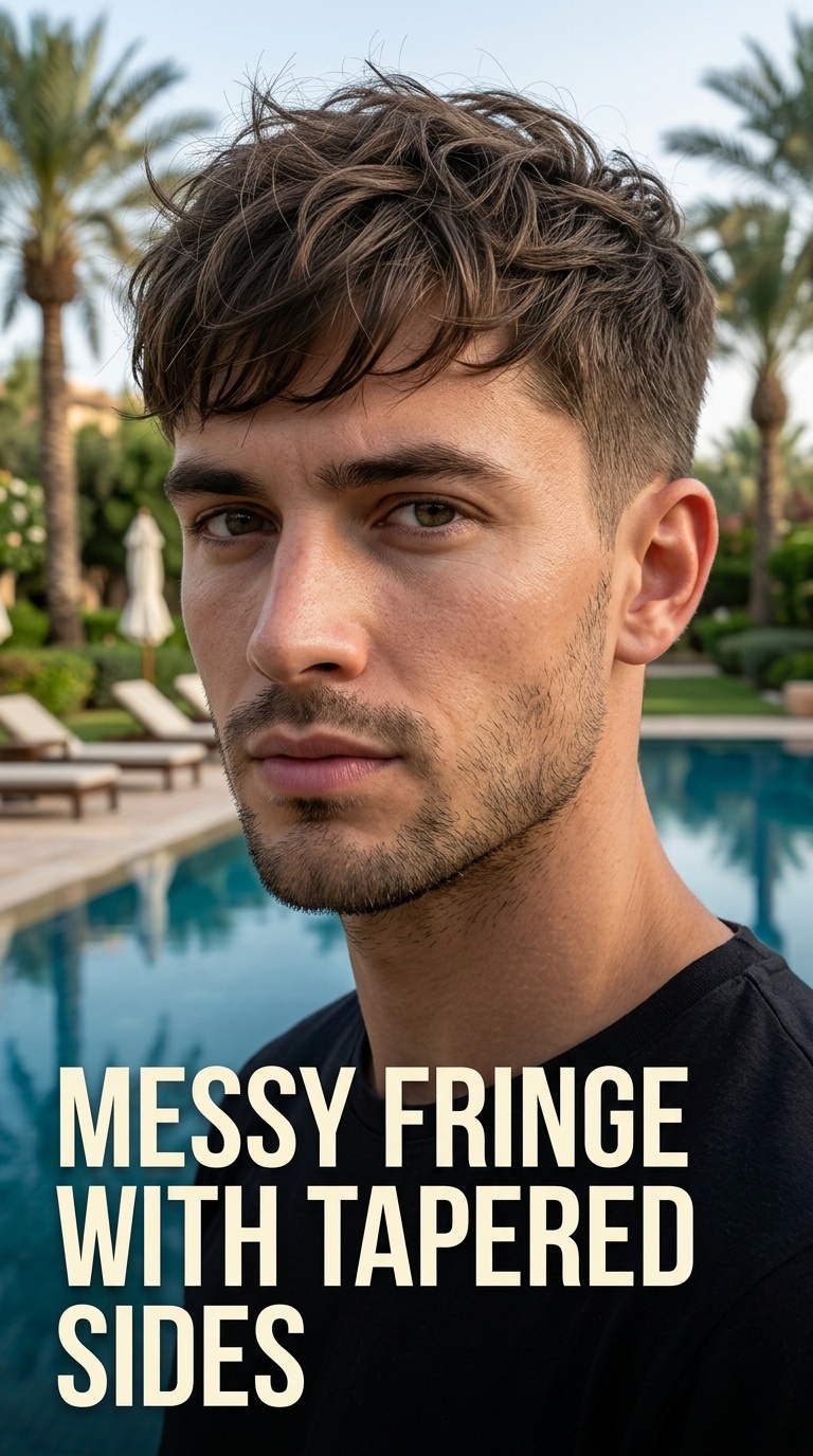 Messy Fringe with Tapered Sides