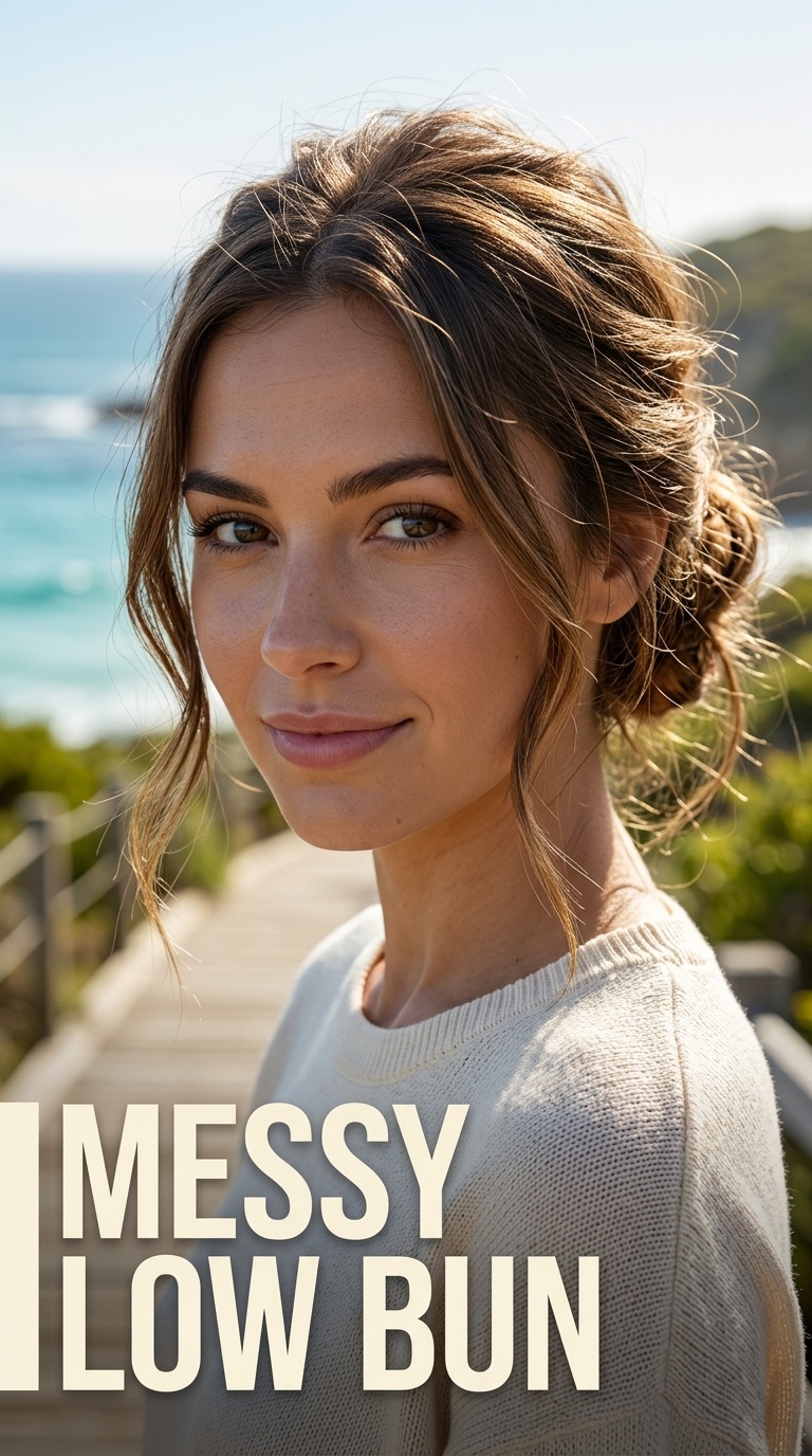 Messy Low Bun