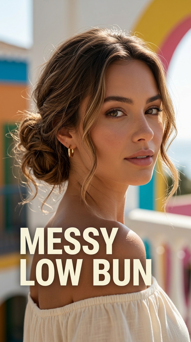 Messy Low Bun
