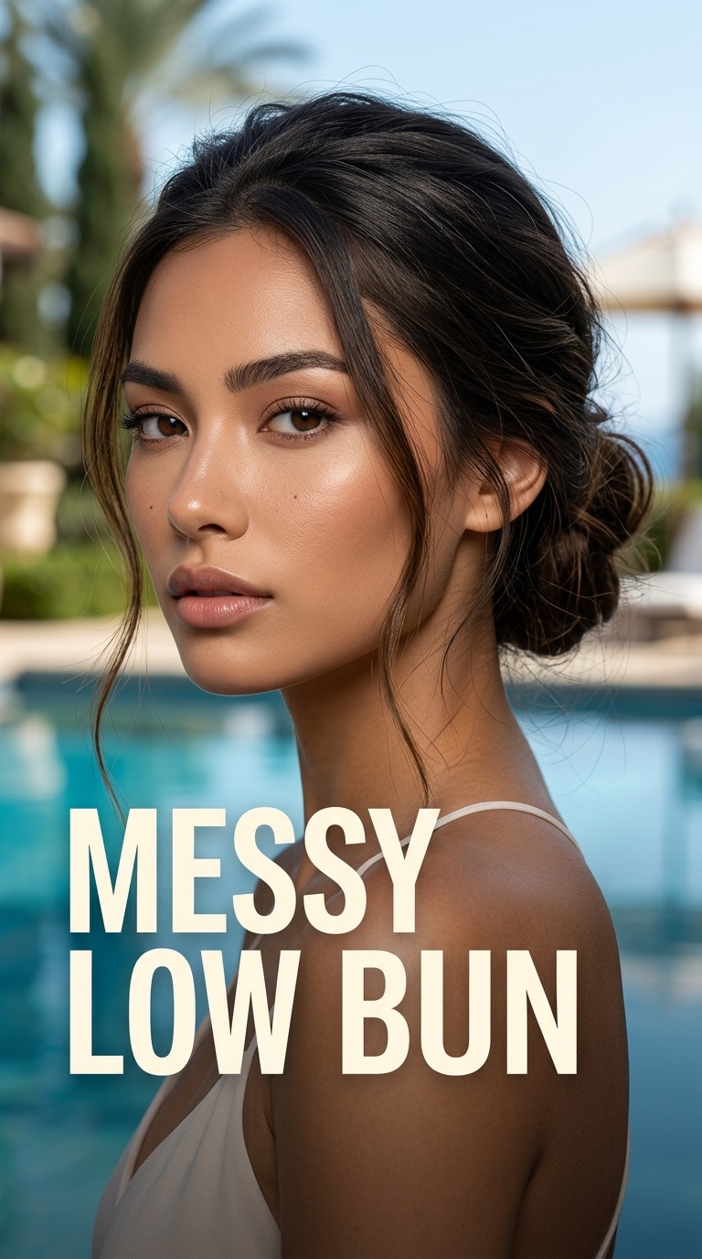 Messy Low Bun