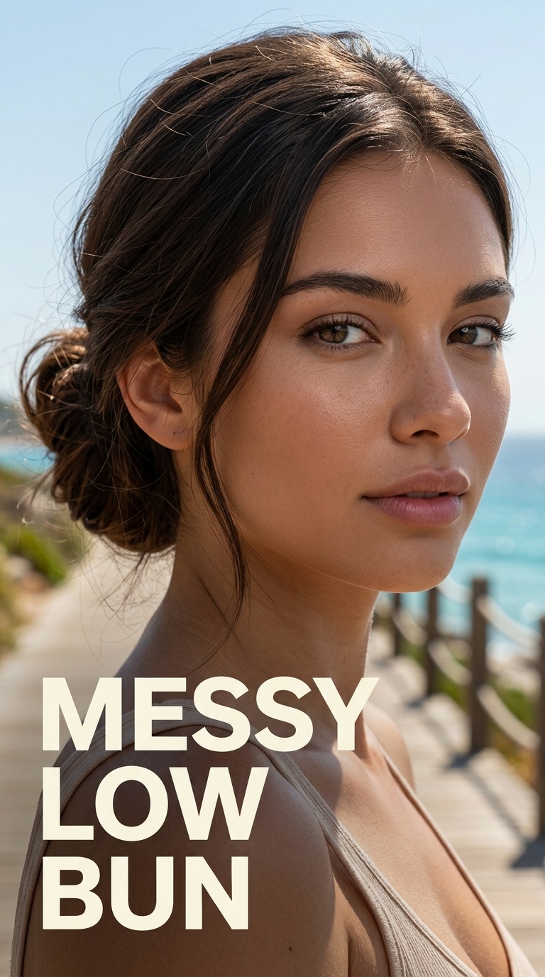 Messy Low Bun