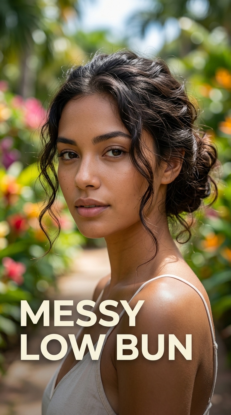 Messy Low Bun