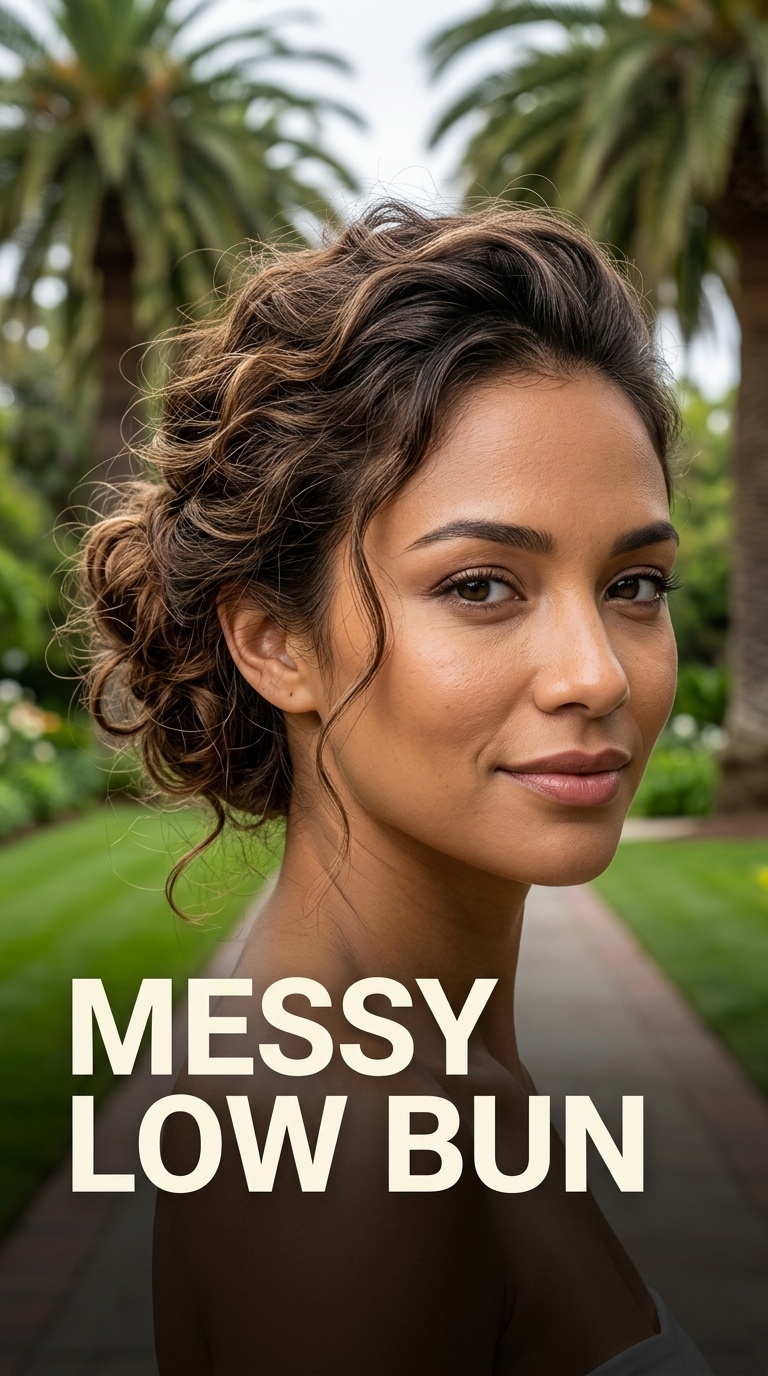 Messy Low Bun