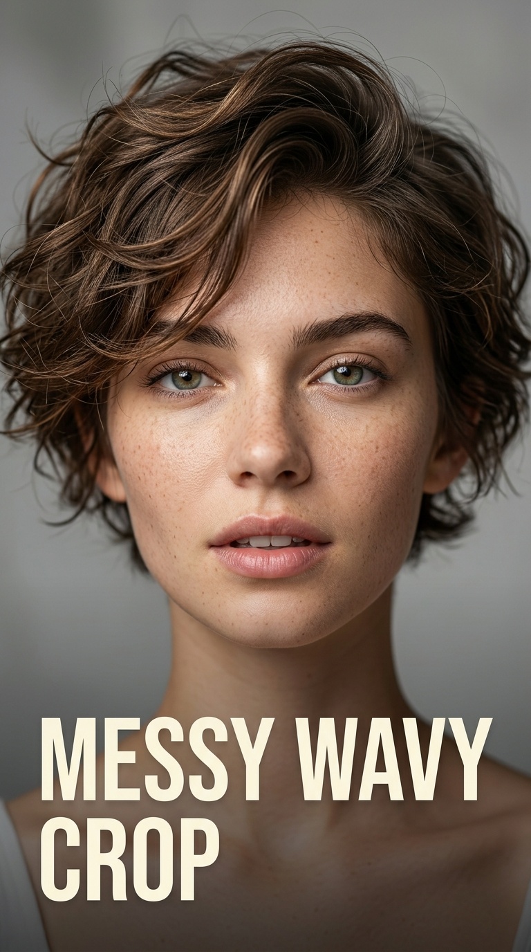 Messy Wavy Crop