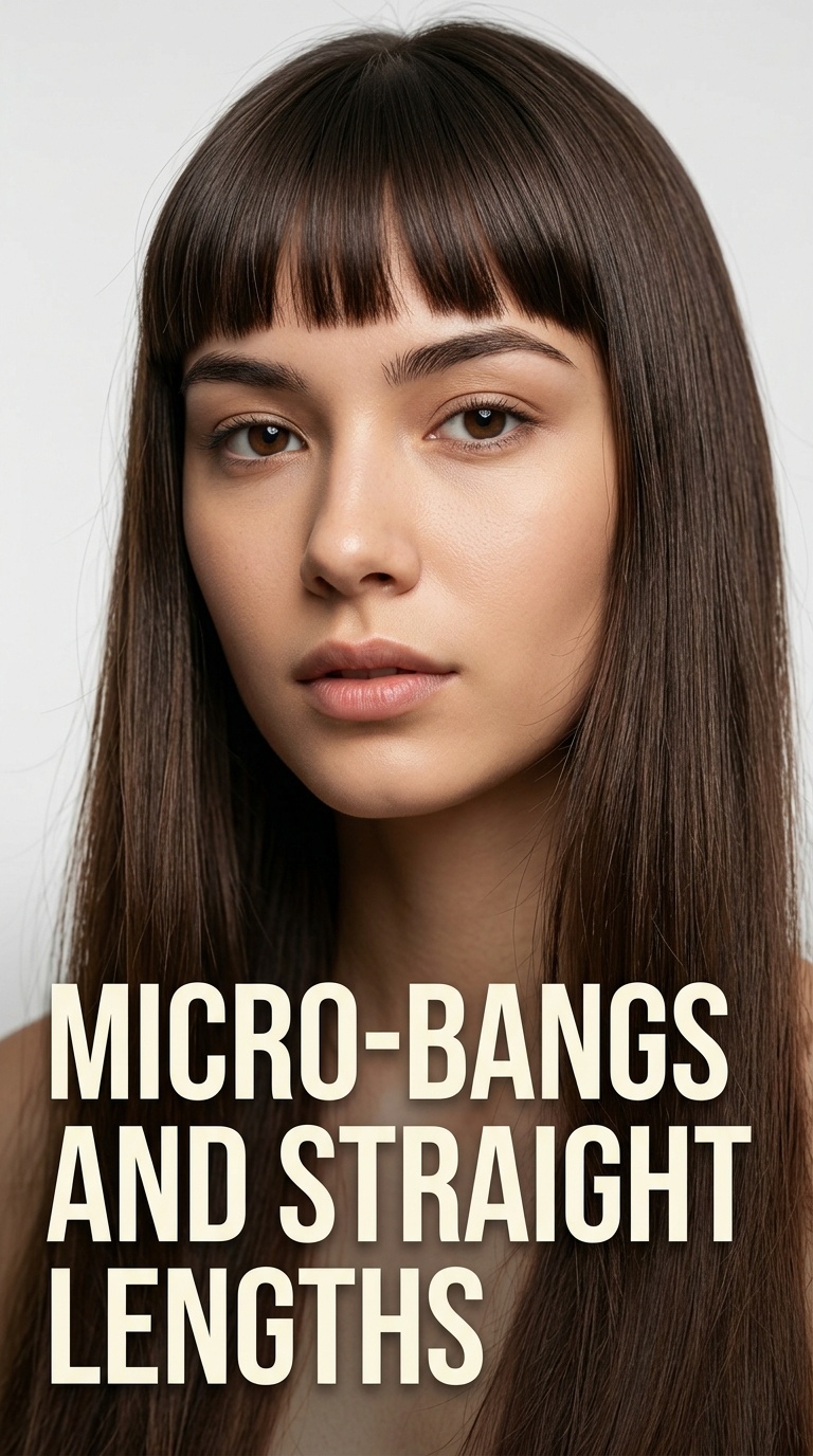 Micro-Bangs and Straight Lengths