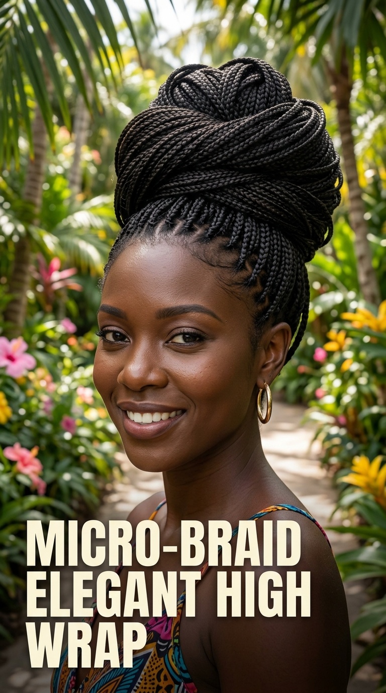 Micro-Braid Elegant High Wrap