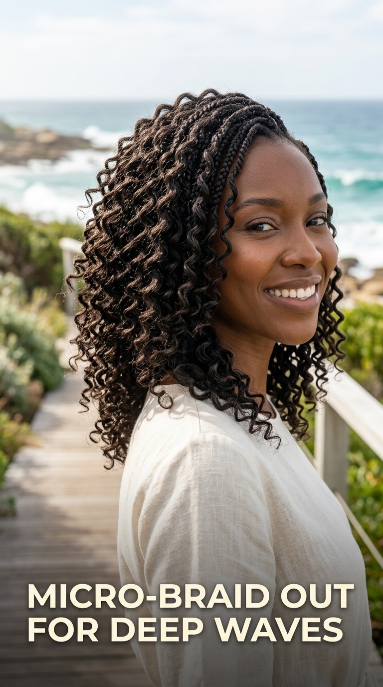 Micro-Braid Out for Deep Waves