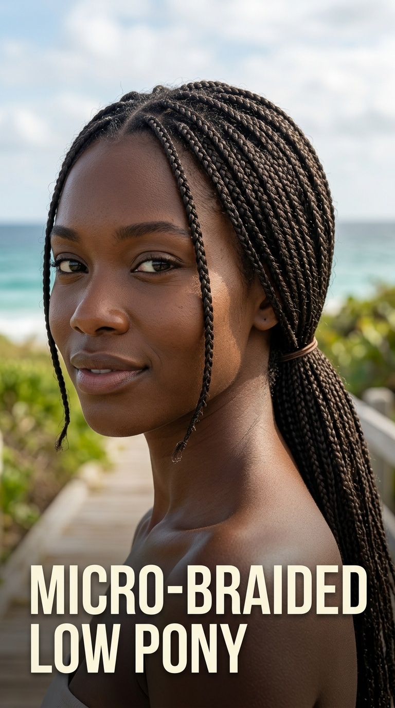 Micro-Braided Low Pony