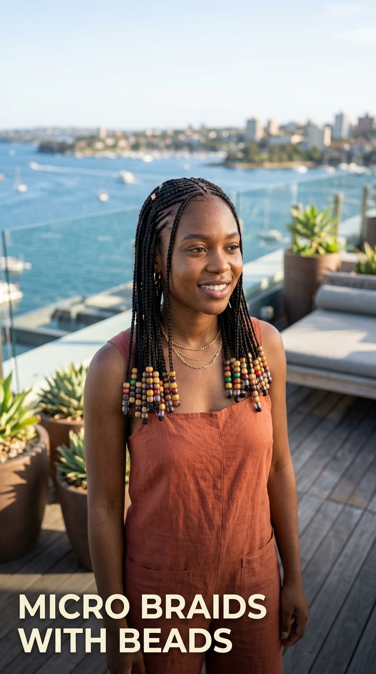 Micro Braids with Beads