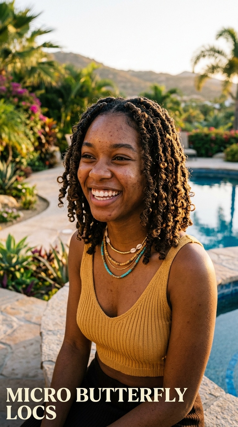 Micro Butterfly Locs