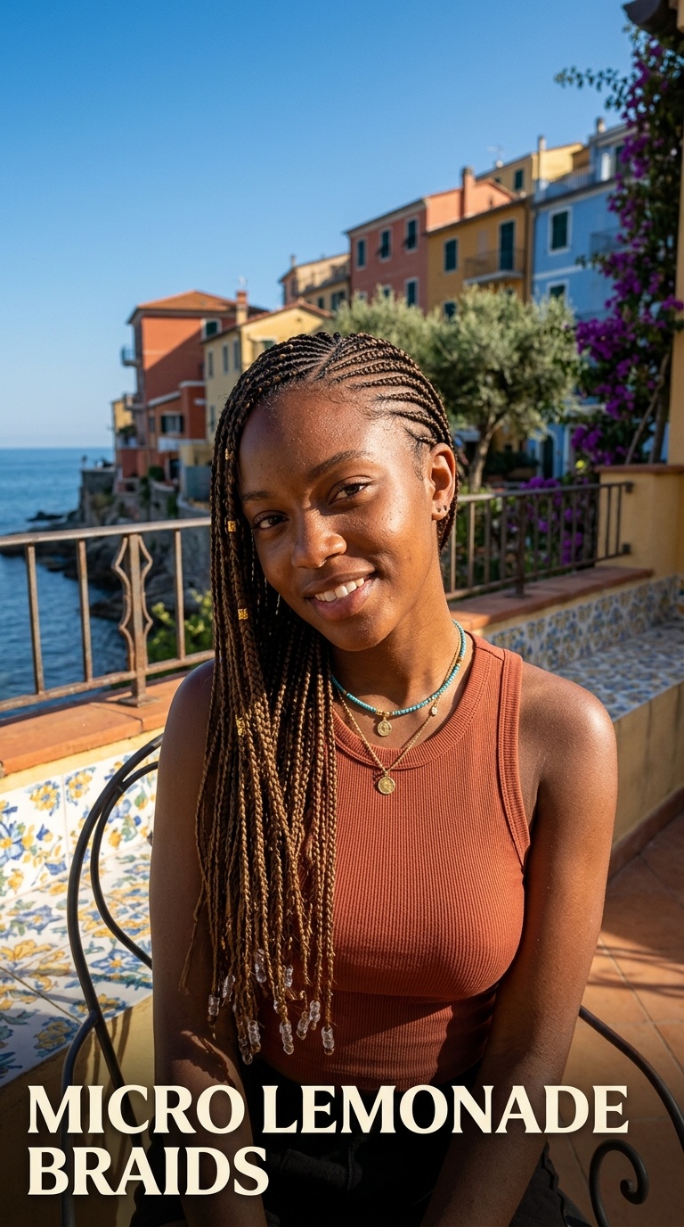 Micro Lemonade Braids