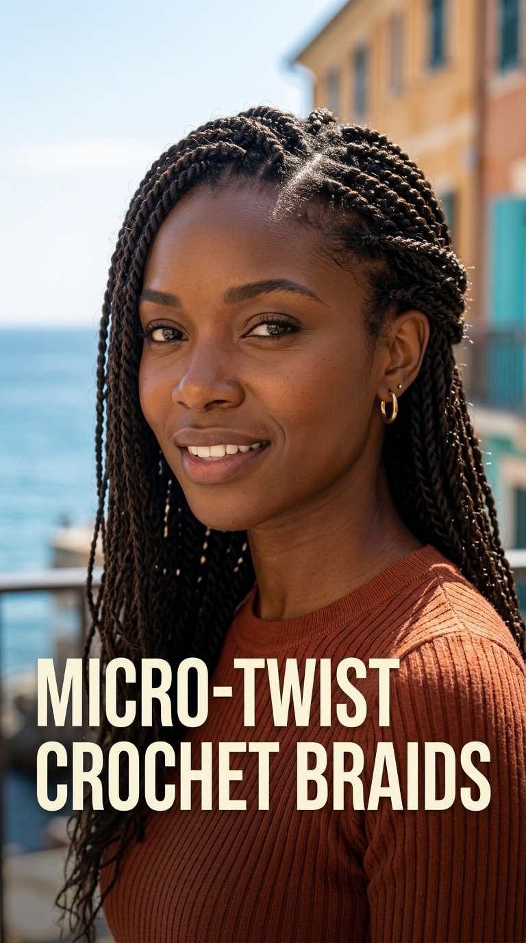 Micro-Twist Crochet Braids
