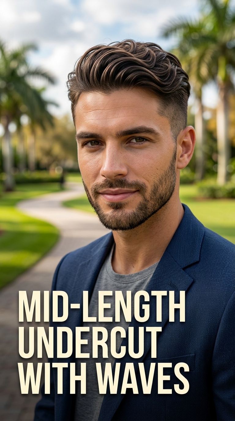 Mid-Length Undercut with Waves