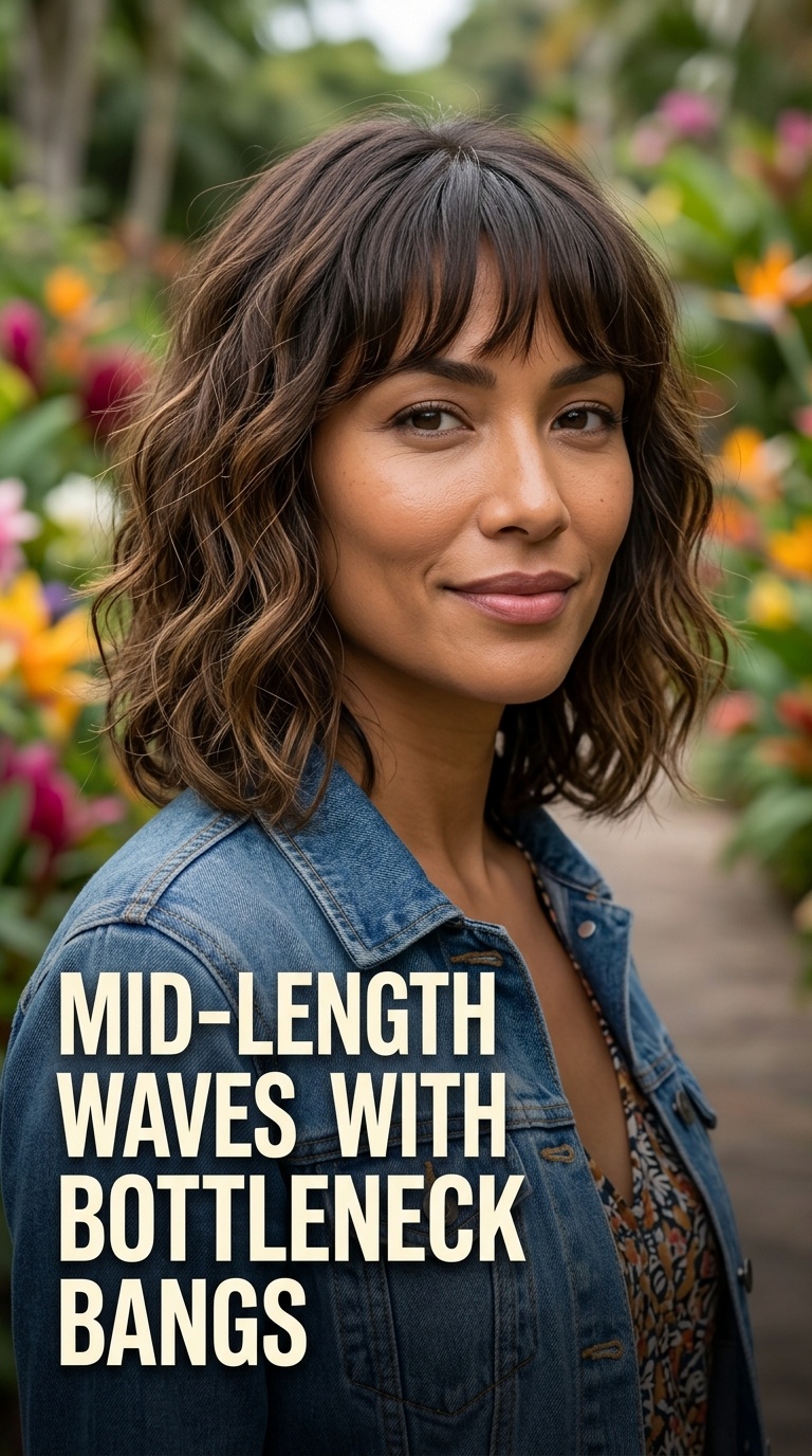 Mid-Length Waves with Bottleneck Bangs